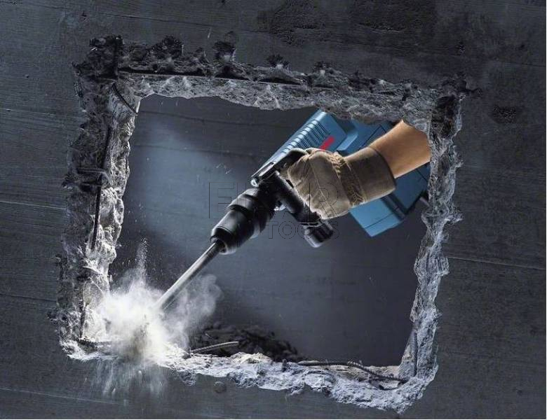 Młot udarowy kujący SDS-MAX BOSCH GSH 11 E 0611316708 16,8J 1500W + walizka - zdjęcie nr 3