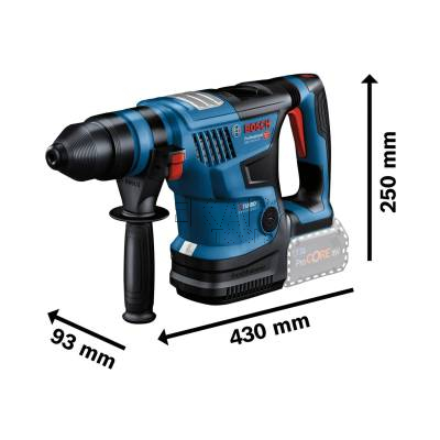 Młotowiertarka SDS-Plus BOSCH GBH 18V-34 CF 0611914021 5,8J 18V + uchwyt + walizka - zdjęcie nr 2