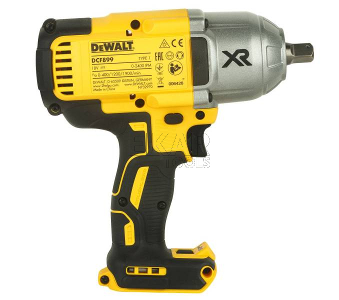 Klucz udarowy DeWalt DCF899NT 1/2 18V 406Nm + walizka - zdjęcie nr 3