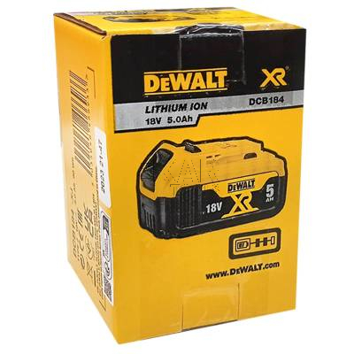 Akumulator DeWalt DCB184-XJ 18V 5Ah XR Li-Ion - zdjęcie nr 4