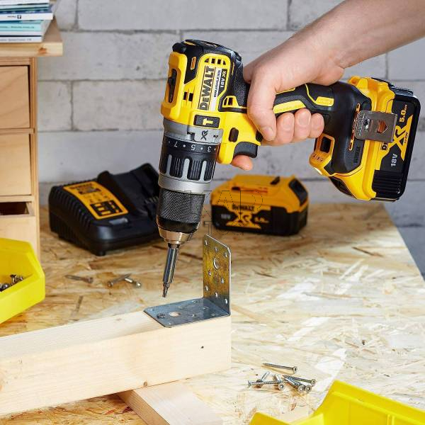 Wkrętarka udarowa DeWalt DCD796P2 18V + 2x5Ah + walizka TSTAK - zdjęcie nr 4