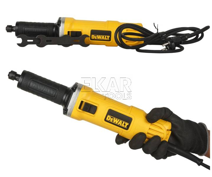 Szlifierka prosta DeWalt DWE4884 450W 6mm - zdjęcie nr 3