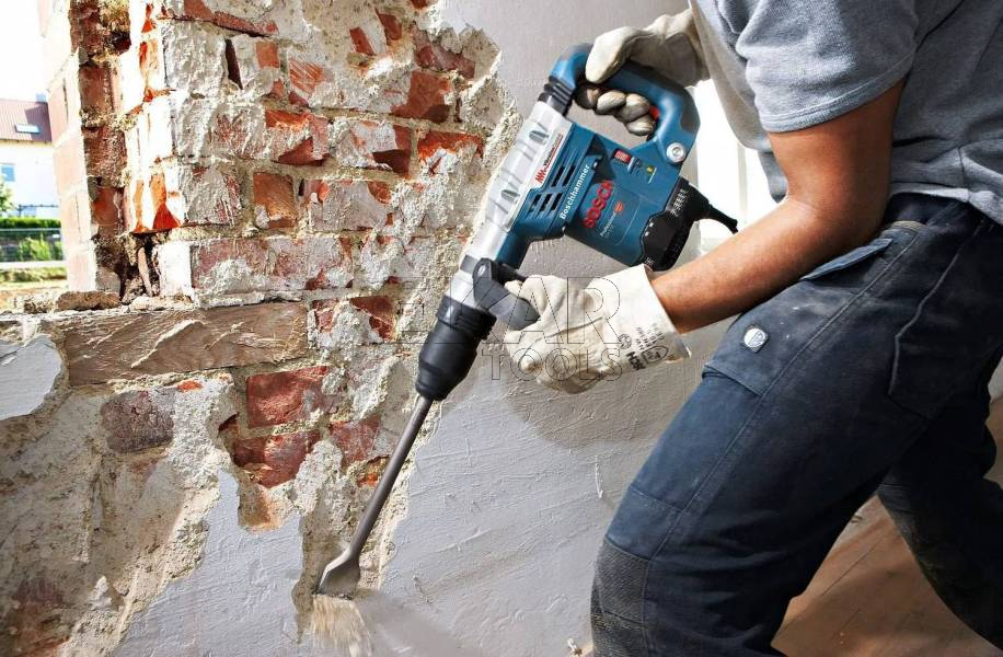 Młot udarowy kujący SDS-MAX Bosch GSH 5 CE 0611321000 8,3J 1150W + walizka - zdjęcie nr 3