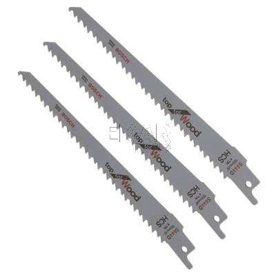 Zestaw 3 brzeszczotów do piły do drewna i gałęzi Top for Wood BOSCH F016800303 - zdjęcie nr 2