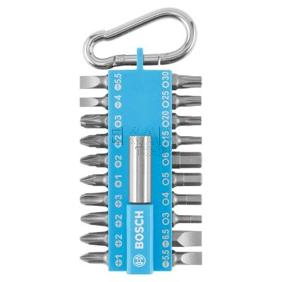 Zestaw bitów PZ/PH/T/SL/HEX z uchwytem 21 szt niebieski BOSCH 2607002822 - zdjęcie nr 2