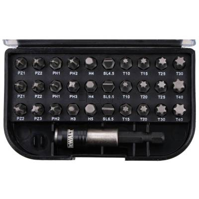 Zestaw bitów 1/4 z adapterem magnetycznym 31el DeWalt DT7944TS - zdjęcie nr 3