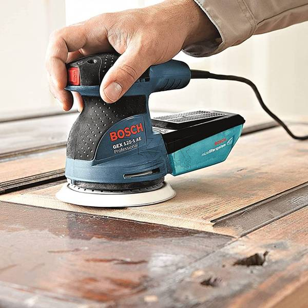 Szlifierka mimośrodowa BOSCH GEX 125-1 AE 0601387500 125mm 250W - zdjęcie nr 4
