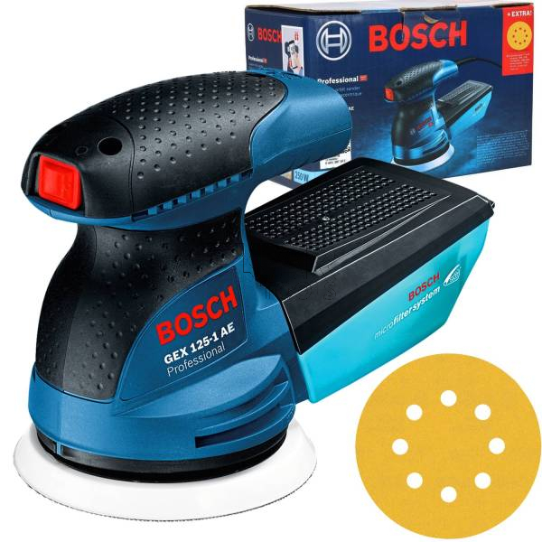 Szlifierka mimośrodowa BOSCH GEX 125-1 AE 0601387500 125mm 250W