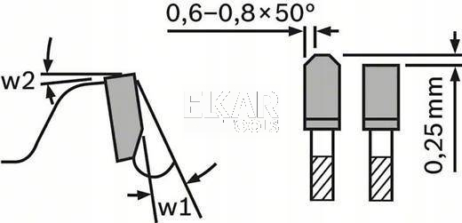 Tarcza pilarska BOSCH 165 x 20 52z Expert for Aluminium MDF - zdjęcie nr 2