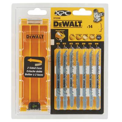 Zestaw 14 brzeszczotów do wyrzynarki do drewna XPC DeWalt DT2298 - zdjęcie nr 4