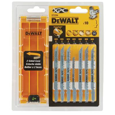 Zestaw 10 brzeszczotów do wyrzynarki do drewna XPC DeWalt DT2296 - zdjęcie nr 4