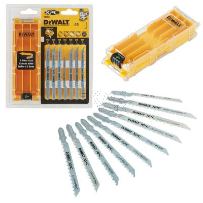 Zestaw 10 brzeszczotów do wyrzynarki do drewna XPC DeWalt DT2296