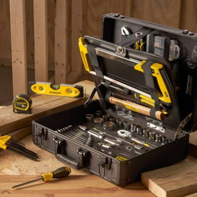 Zestaw narzędzi ręcznych serwisowych 142szt z walizką STANLEY STMT98109 - zdjęcie nr 4