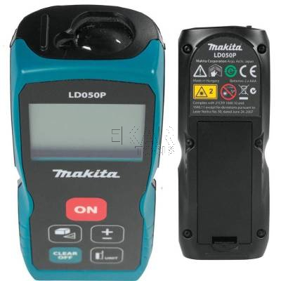 Dalmierz laserowy MAKITA LD050P 50m - zdjęcie nr 3