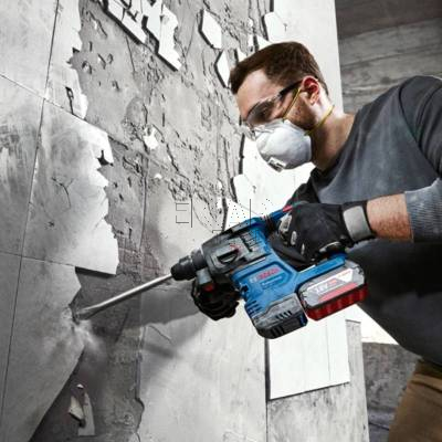 Młotowiertarka akumulatorowa SDS-Plus BOSCH GBH 185-LI 0611924020 1,9J 18V - zdjęcie nr 4