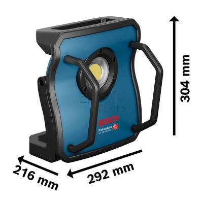 Lampa budowlana akumulatorowa BOSCH GLI 18V-10000 C 10000lm 0601446900 - zdjęcie nr 3