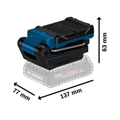 Lampa akumulatorowa latarka BOSCH GLI 18V-800 800lm 0601443600 - zdjęcie nr 2