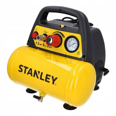Kompresor bezolejowy STANLEY C6BB304STN071 6l 1,5km 8bar 180l/min - zdjęcie nr 2