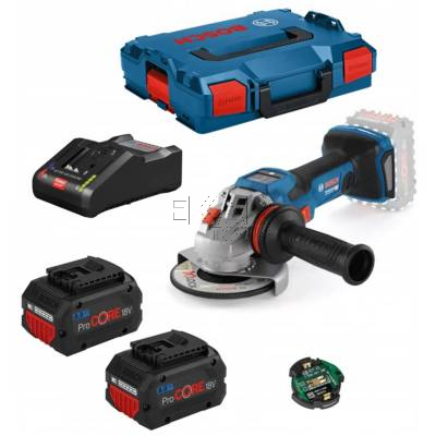 Szlifierka kątowa BOSCH GWS 18V-15 SC 06019H6101 125mm + L-BOXX + 2x8Ah