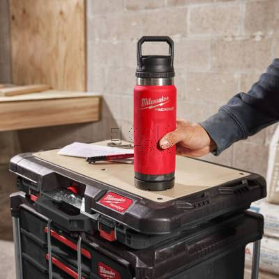 Butelka termiczna termos 532ml czerwona PACKOUT Milwaukee 4932493991 - zdjęcie nr 2
