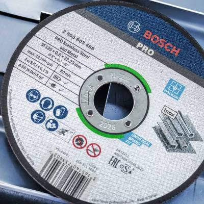 Tarcza korundowa do cięcia stali i metalu 125x0,8mm 1szt. BOSCH 2608603488 - zdjęcie nr 3