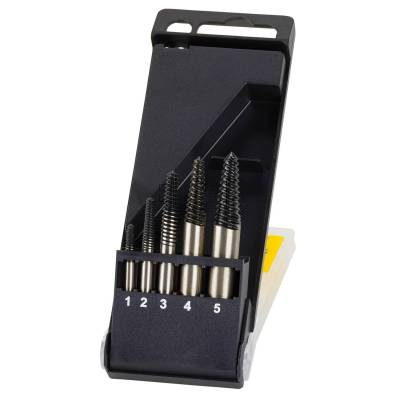 Wykrętaki do zerwanych śrub 1-5mm M3-M18 STANLEY STA57000 5szt. - zdjęcie nr 2