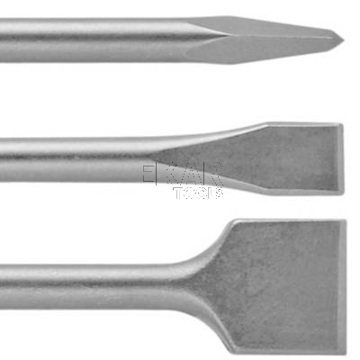 Zestaw 3 dłut krótkich SDS-PLUS 140mm BOSCH 2608690180 - zdjęcie nr 3
