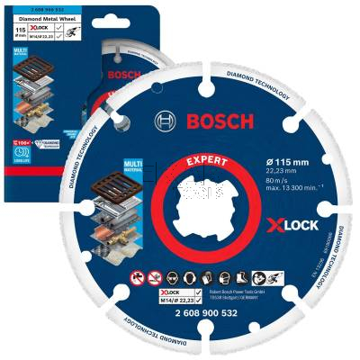 Tarcza diamentowa do metalu 115mm EXPERT Diamond Metal Wheel BOSCH 2608900532
