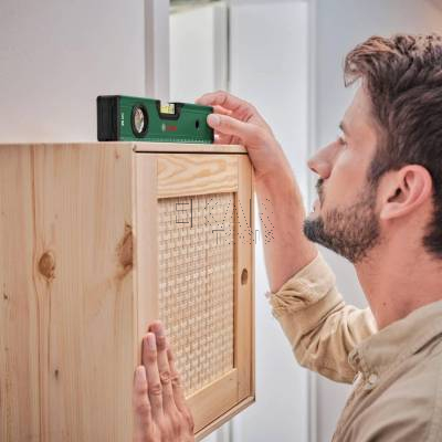 Zestaw do znakowania poziomica + calówka + znacznik BOSCH 1600A02W7S - zdjęcie nr 4