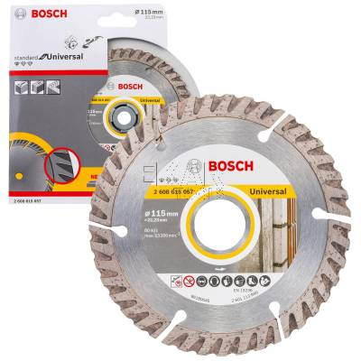 Tarcza diamentowa 115x22,2 Standard For Universal BOSCH 2608615057