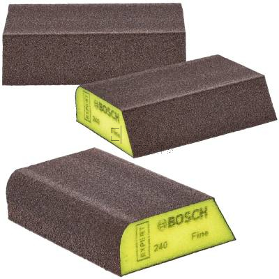 Gąbka Ścierna Szlifierska Polerska BOSCH EXPERT Drobne Ziarno g 240
