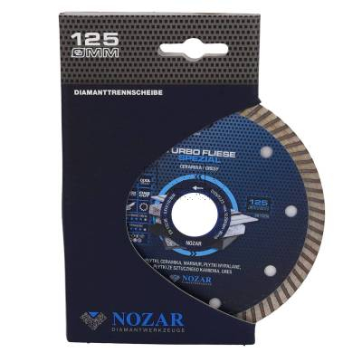 Tarcza diamentowa do płytek 125mm Turbo Fliese Spezial NOZAR 6700281 - zdjęcie nr 4