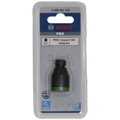Adapter udarowy 1/2 kwadrat do 1/4 HEX BOSCH 2608551110 - zdjęcie nr 4