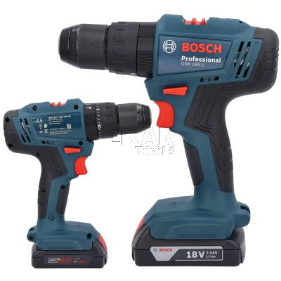 Wkrętarka udarowa BOSCH GSB 183-LI 06019K9100 18V 56Nm + 2x2Ah + walizka - zdjęcie nr 2