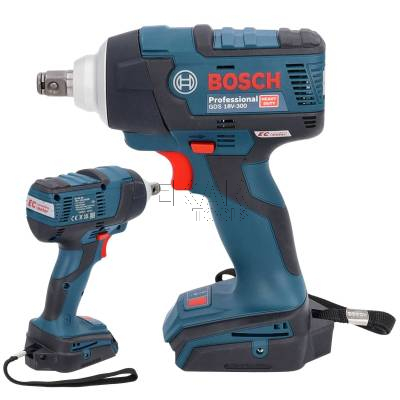 Klucz udarowy BOSCH GDS 18V-300 06019D8201 1/2 300Nm + L-BOXX - zdjęcie nr 2