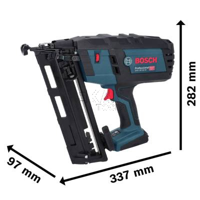 Gwoździarka akumulatorowa do drewna BOSCH GNH 18V-64 M 0601481001 + L-BOXX - zdjęcie nr 3