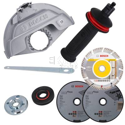 Szlifierka kątowa akumulatorowa BOSCH GWS 18V-180 PC 06019H6E01 180mm BITURBO - zdjęcie nr 3