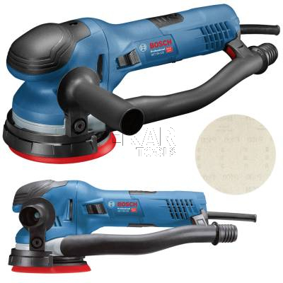 Szlifierka mimośrodowa BOSCH GET 55-125 0601257000 550W 125mm + osprzęt