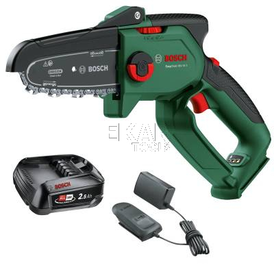 Piła łańcuchowa akumulatorowa BOSCH EasyChain 18V-15-7 06008B8900 15cm + 1x2,5Ah - zdjęcie nr 2