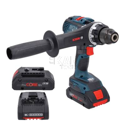 Wkrętarka akumulatorowa BOSCH GSR 18V-110 C 0615A5002S 18V + 3x4Ah + L-BOXX - zdjęcie nr 2