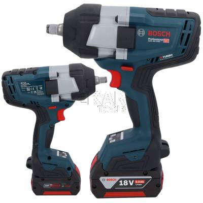 Klucz udarowy BOSCH GDS 18V-1000 06019J8304 1/2 + 2x5Ah + L-BOXX - zdjęcie nr 2