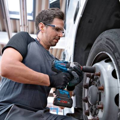 Klucz udarowy BOSCH GDS 18V-1000 06019J8304 1/2 + 2x5Ah + L-BOXX - zdjęcie nr 4