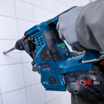 Młotowiertarka akumulatorowa SDS-Plus BOSCH GBH 18V-28 C 0611920000 3,3J - zdjęcie nr 4