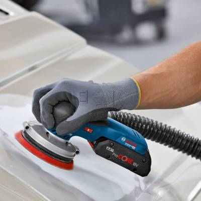 Szlifierka mimośrodowa akumulatorowa BOSCH GEX 18V-125 0601372201 18V 125mm - zdjęcie nr 4