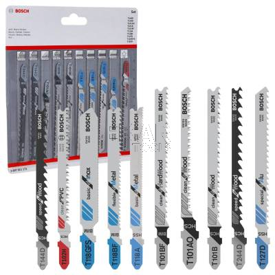 Zestaw brzeszczotów do wyrzynarki JSB 10szt. BOSCH all in one