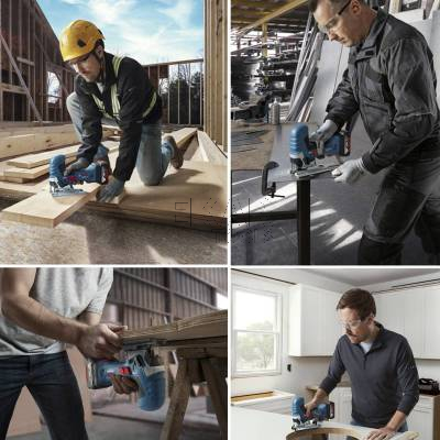 Wyrzynarka akumulatorowa BOSCH GST 185-LI 18V 06015B2021 + osprzęt - zdjęcie nr 4