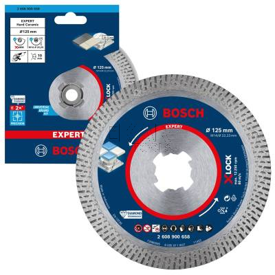 Tarcza diamentowa do płytek 125mm EXPERT Hard Ceramic X-Lock BOSCH 2608900658