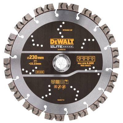 Tarcza diamentowa do betonu i kamienia 230mm DeWalt ELITE DT20462 - zdjęcie nr 2