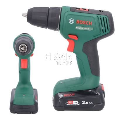 Wkrętarka akumulatorowa BOSCH EasyDrill 18V-38 06039D8003 + 1x2Ah + walizka - zdjęcie nr 2