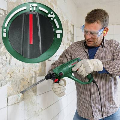 Młotowiertarka SDS-Plus BOSCH PBH 2100 RE 06033A9302 550W + walizka + osprzęt - zdjęcie nr 3